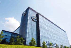 Exterior view of Mercedes-Benz North American headquarters