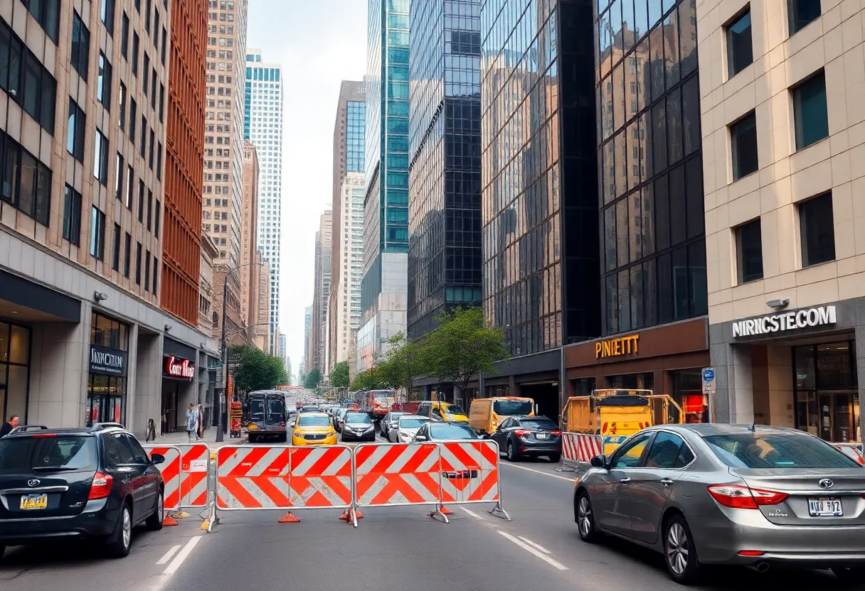 Construction disruptions in Midtown Atlanta affecting local businesses