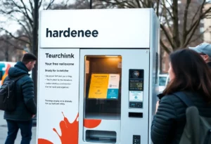 Vending machine offering naloxone in Newton County