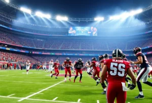 NFL game featuring Atlanta Falcons and San Francisco 49ers at Levi's Stadium