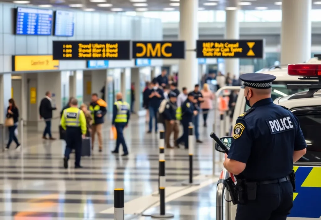 Police responding to a threat at Atlanta airport