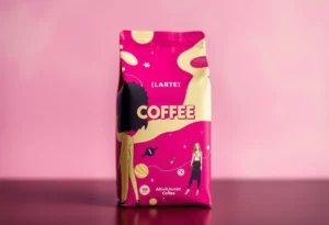 Vibrant packaging design for Stankonia Coffee inspired by Outkast