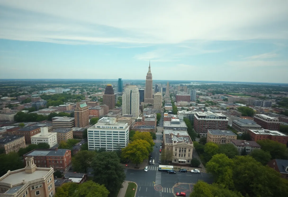Police and emergency services responding to a SWAT situation in Atlanta.