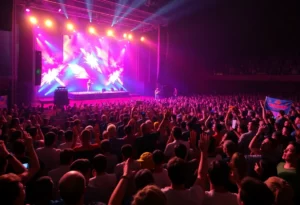 Audience at Young Thug benefit concert