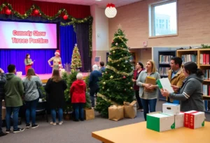 Community events in Cobb County with comedy shows and donation drives