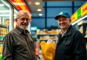 Inspiring image of a convenience store representing legacy and innovation.
