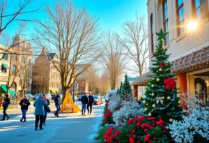 Residents experiencing warm weather during Christmas in Atlanta