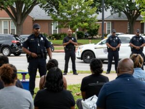 Community members gather in Atlanta after shooting incident