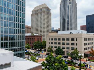 Vibrant Atlanta cityscape illustrating economic growth