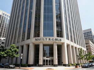 Office building representing a law firm in Atlanta