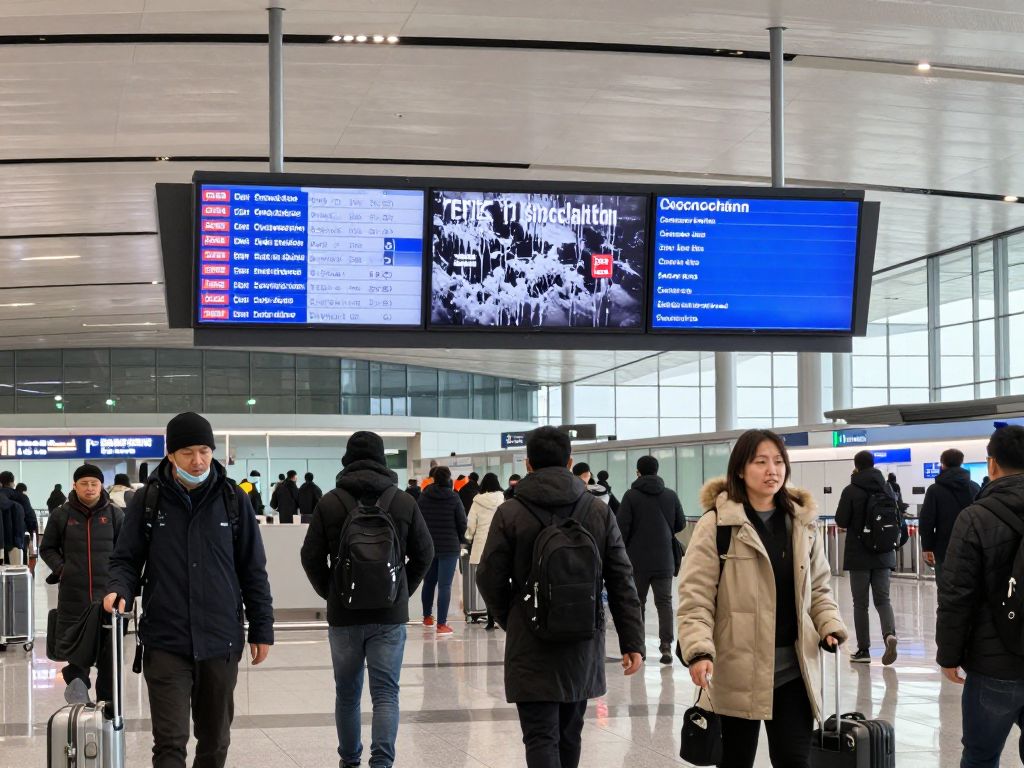 Hartsfield-Jackson Atlanta International Airport disrupted by ice storm