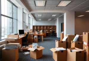 Office space reflecting corporate layoffs at Coca-Cola