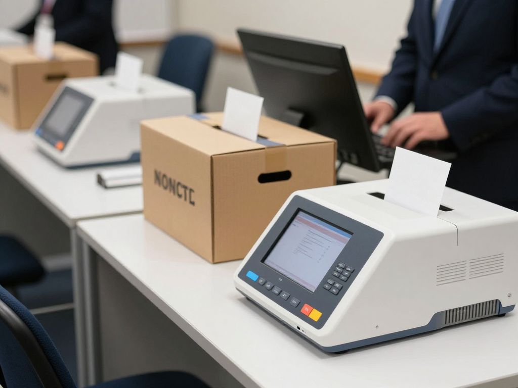 FBI investigation at an election center in Georgia