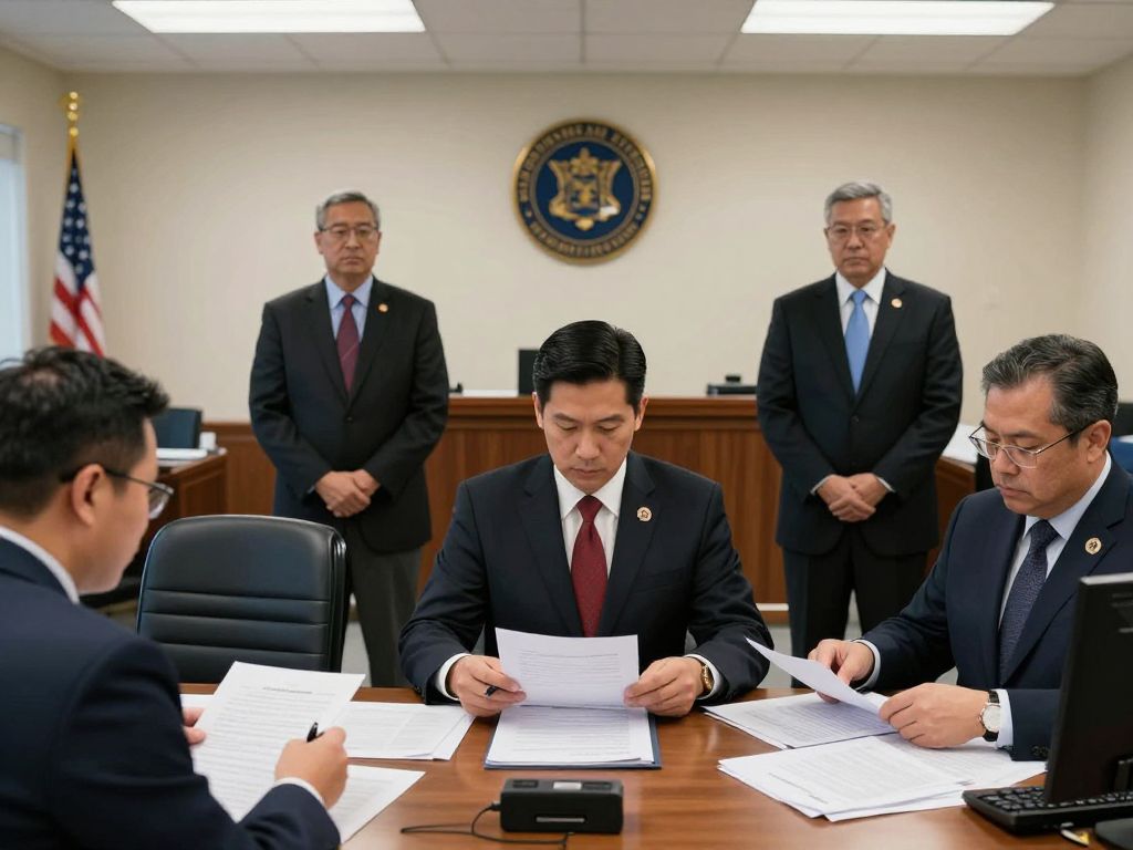 FBI agents conducting investigation at Fulton County elections office