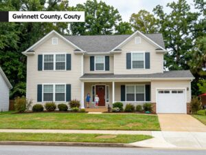A family home in Gwinnett County, Georgia