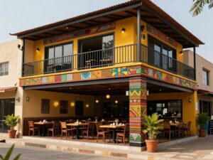 Exterior view of Ike's Cafe and Grill in Edgewood, Atlanta