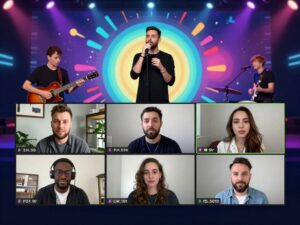 Virtual concert representing the King Celebration in Atlanta