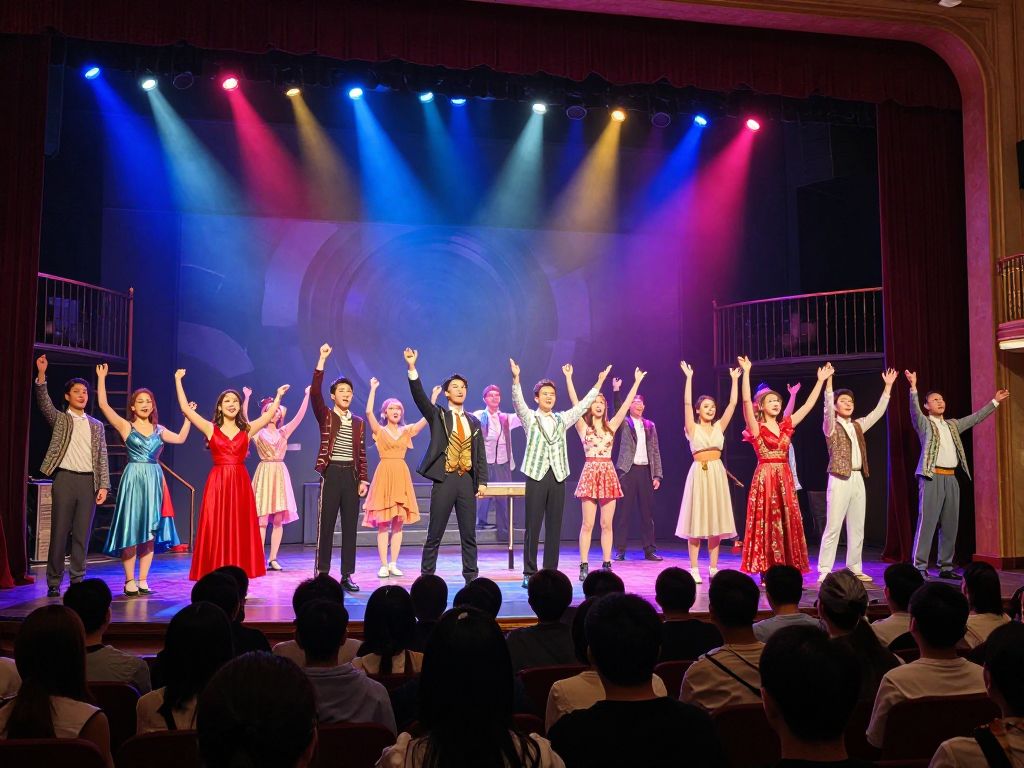 Theatrical performance of MJ The Musical at Fox Theatre in Atlanta