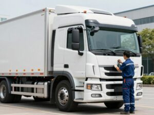 Mobile maintenance service for trucks