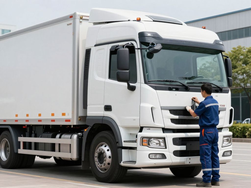 Mobile maintenance service for trucks