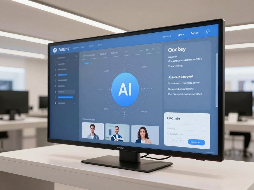 AI retail technology integration in a shopping environment