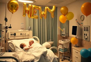 Celebration of newborns in Georgia hospitals on New Year's Day