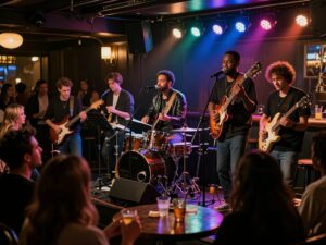 Ruby Velle & The Soulphonics performing live at Smith's Olde Bar