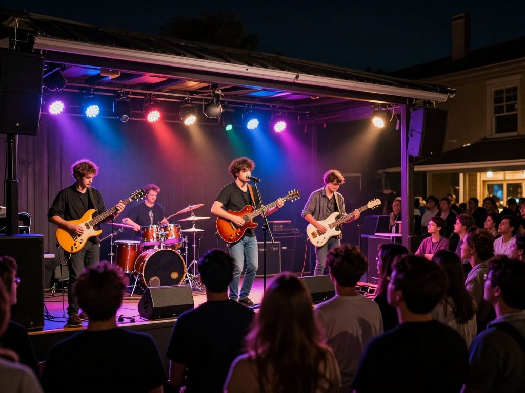 Stephen Kellogg performing at Smith's Olde Bar
