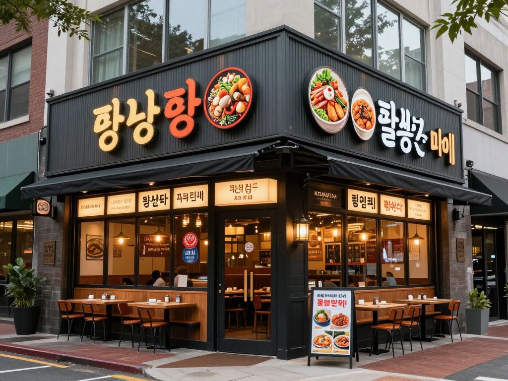 Exterior view of Yumbii restaurant locations in Atlanta