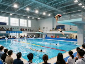 Athletes competing at the 2026 Swimming and Diving Championships