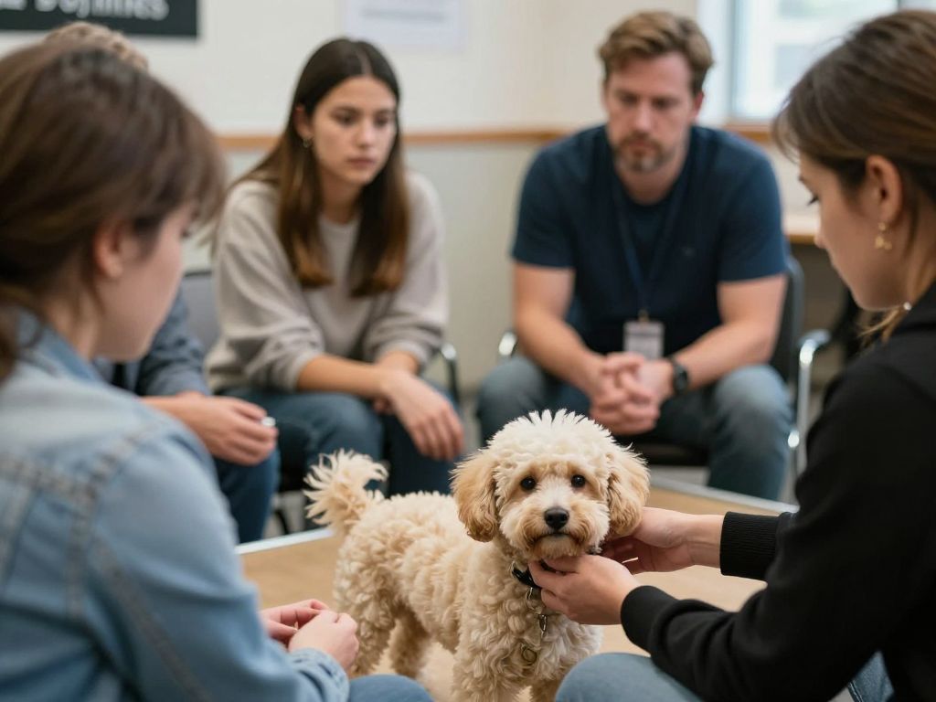 Community discussing animal rights and welfare
