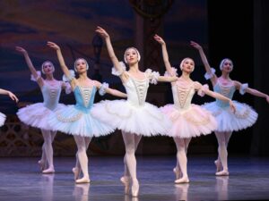 A scene from the Atlanta Ballet's Giselle performance at Cobb Energy Performing Arts Centre.