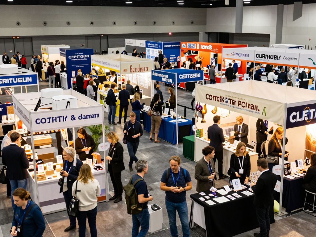 Attendees exploring the Atlanta Black Expo at the Georgia World Congress Center.
