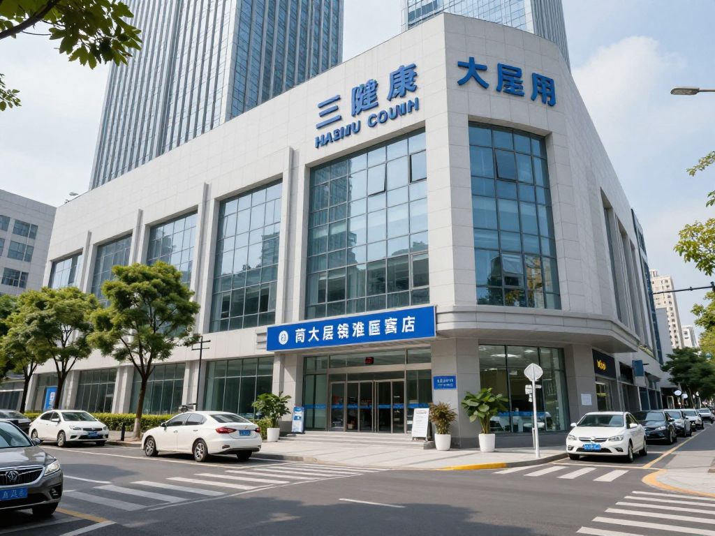 Exterior view of a cancer treatment center in Atlanta, GA