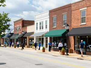 New business scene in Cobb County