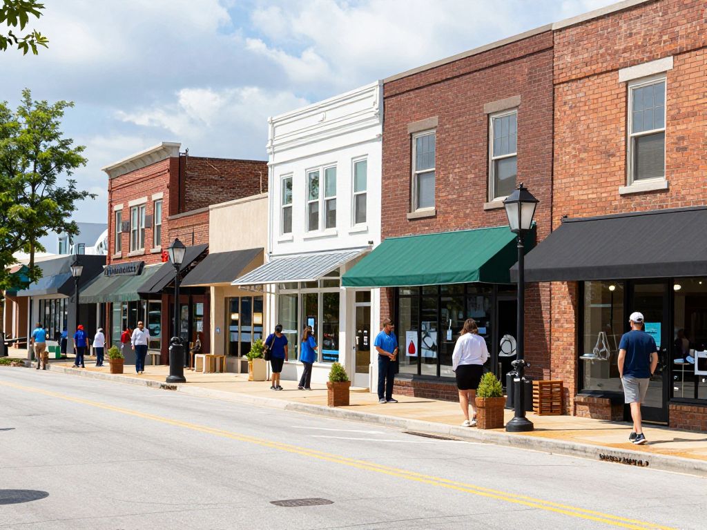 New business scene in Cobb County