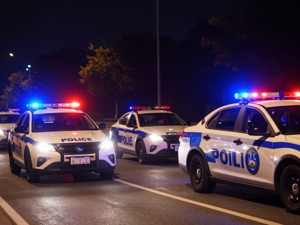 Nighttime police pursuit in DeKalb County