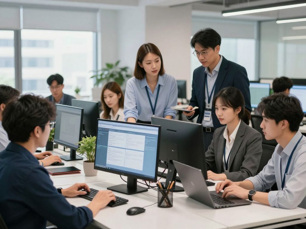 IntegriCom team celebrating their Best of Gwinnett award