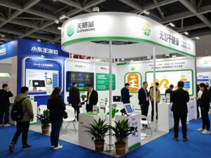 Large crowds and exhibitors at the IPPE 2026 event in Atlanta, showcasing the animal food and processing industries.