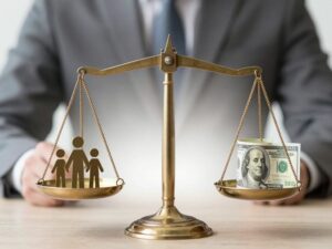 Symbolic representation of justice in governance