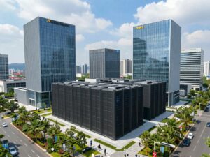 View of Mableton with data centers and technology advancements