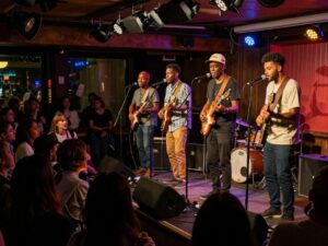 Ruby Velle & The Soulphonics performing live at Smith's Olde Bar