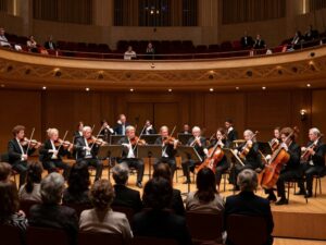 Audience enjoying the Vienna Boys Choir concert