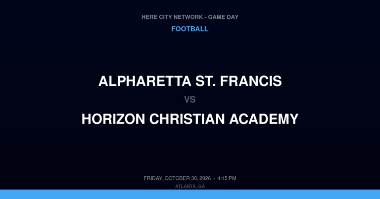 Alpharetta St. Francis at Horizon Christian Academy