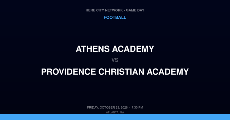 Athens Academy 28, Providence Christian Academy 35