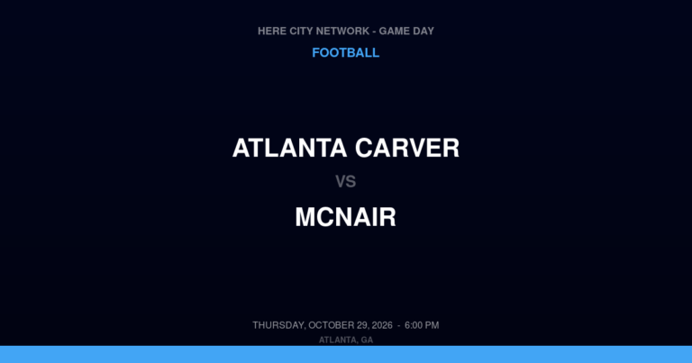 Atlanta Carver at McNair