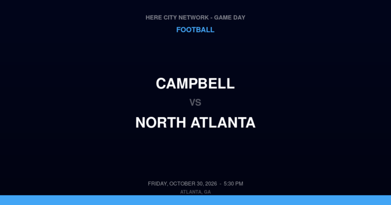 Campbell at North Atlanta