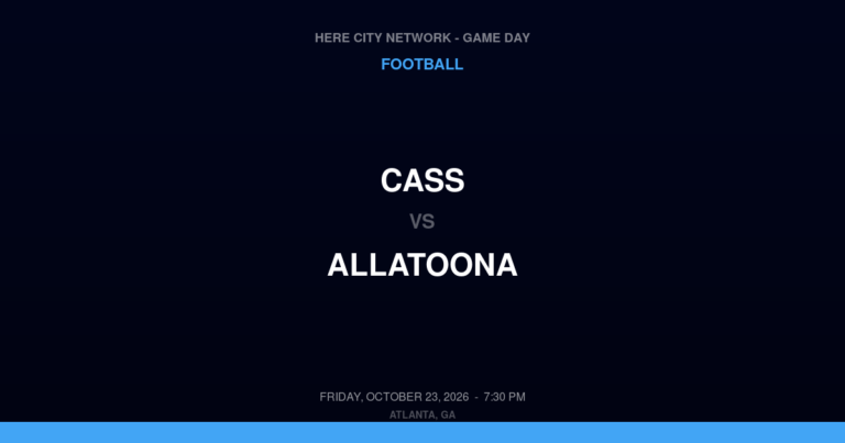 Cass 21, Allatoona 14