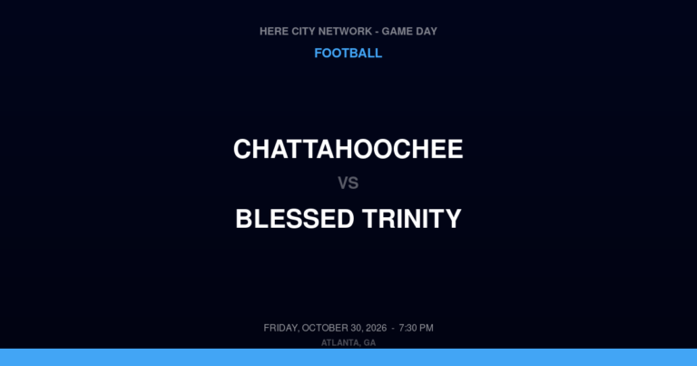 Chattahoochee at Blessed Trinity