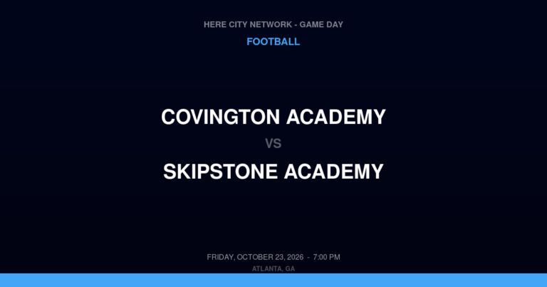 Covington Academy 50, Skipstone Academy 30